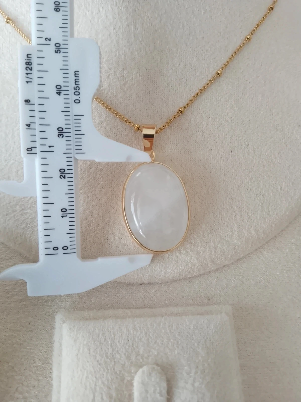 Collier véritable cristal de quartz naturel – photo 2